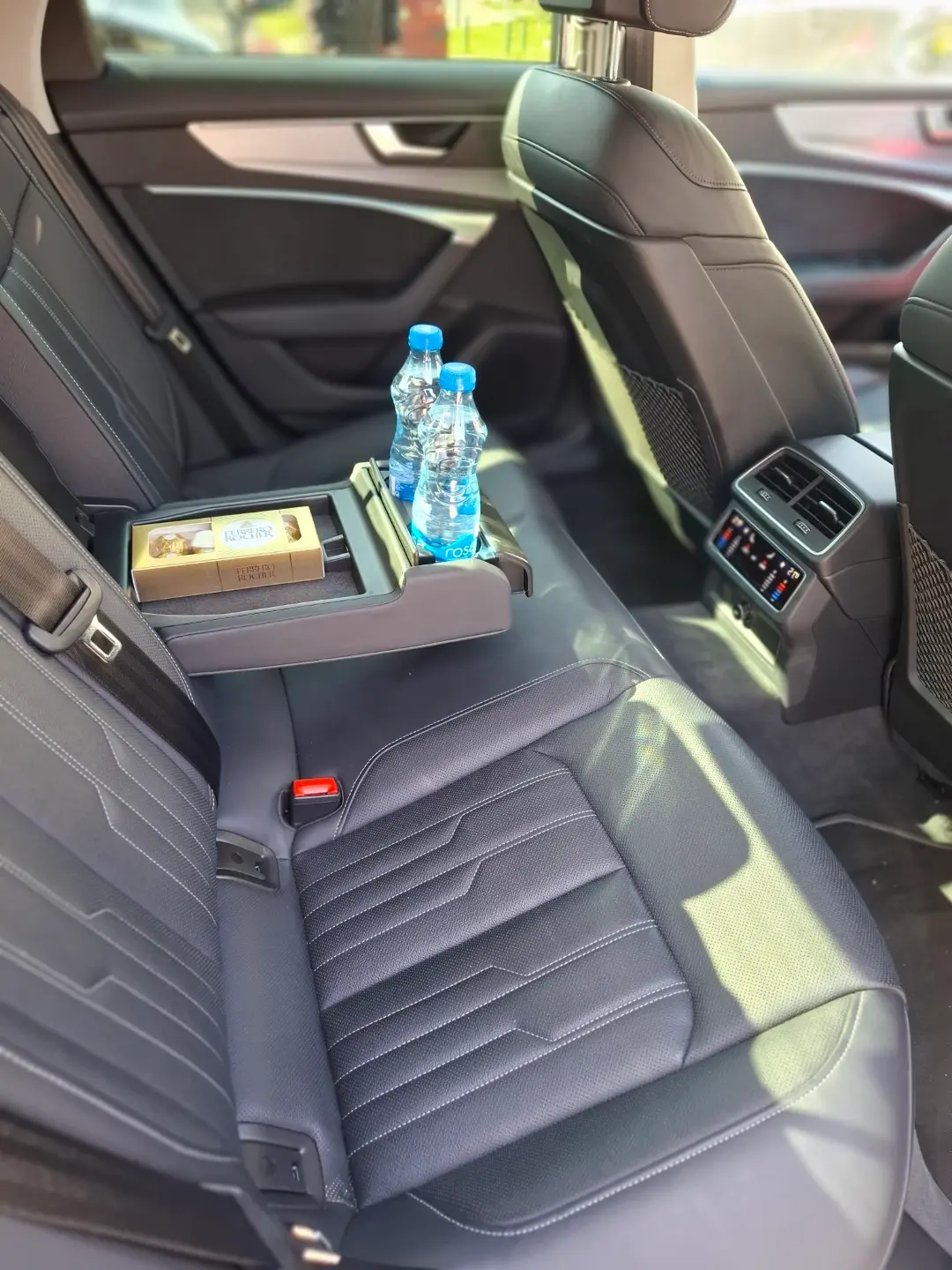 Home Rear passenger cabin with amenities