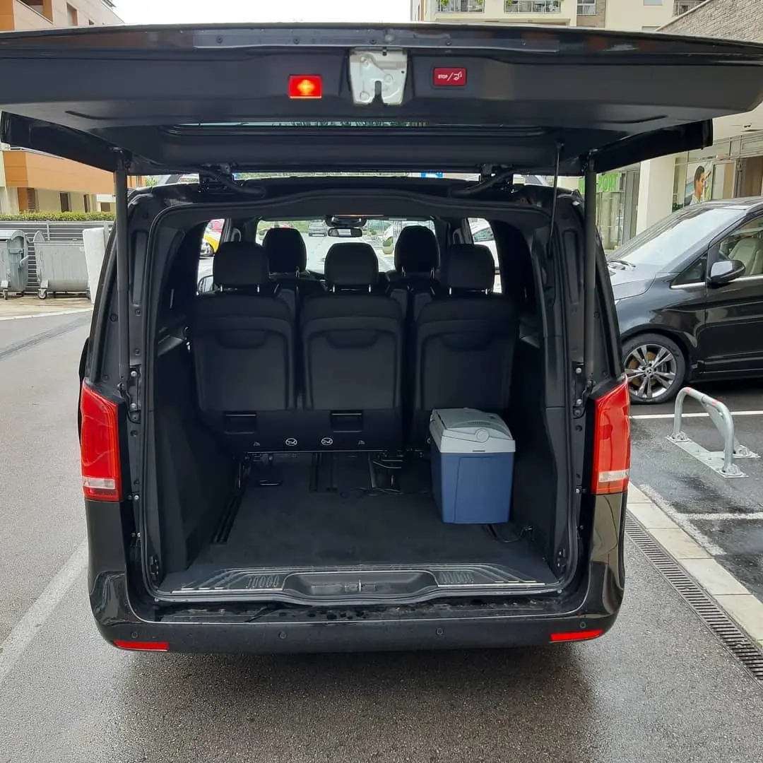 Home Premium van luggage space for groups and airport transfers